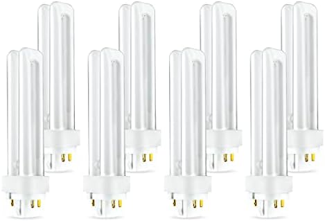 PLC-18W 827, 4 pinos G24Q-2, tubo duplo de 18 watts, lâmpada fluorescente compacta, substitui Sylvania 20683 e Philips 38329-9-PL-C 18W/827/4P/Alto