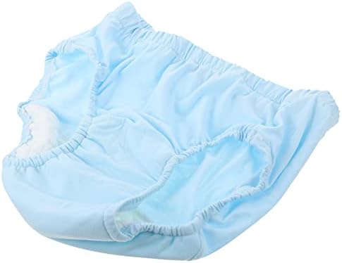 Excomposição de pano adulto fraldas de pano adulto fraldas laváveis ​​reutilização de algodão incontinência calça de roupas íntimas de roupas de baixo