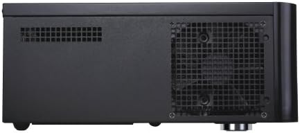 Caixa HTPC da tecnologia Silverstone com painel frontal de alumínio Micro-ATX, 2X Bays de acionamento de troca a quente, ventilador de lapidação de golfe de 3x120mm, USB 3.0 x2 em preto GD06B-USA