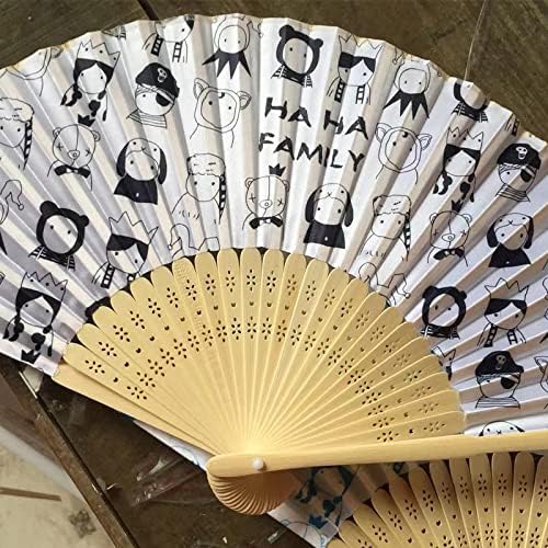 Idubi Fan dobring Bamboo Antigo ventilador de fãs de fãs de fãs de fãs de artesanato