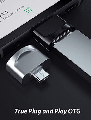 Tek Styz USB C fêmea para USB Adaptador masculino compatível com o seu Samsung SM-N930A para OTG com carregador