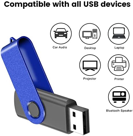 Aretop USB Flash Drive 10 pacote, com fáceis de armazenamento de pênal