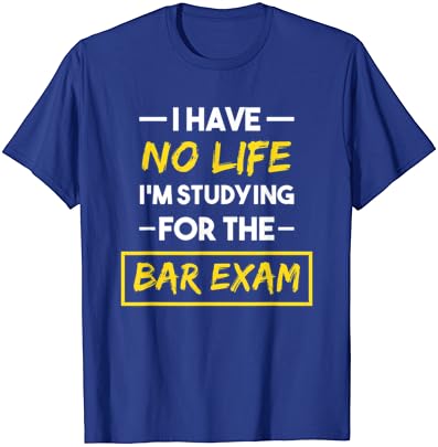 Camisa de exame de bar