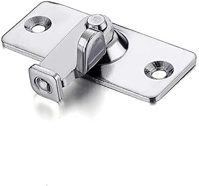 CZDYUF ângulo reto Lock de 90 graus Fuckle da porta da fivela adequada para o banheiro Porta do celeiro