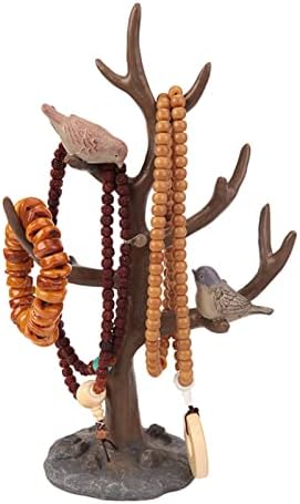 Exibição de joias requintadas Rackjewelry Display Jewelry Tower Organizer Tree Resin Colar Sçaneiro