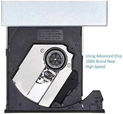 Hiod cd/dvd +/- rw unidade óptica externa USB 2.0 portátil Ultra-Thin Rewriter Drive Optical