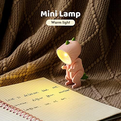 Cartoon Night Light Kid Lâmpada Mini lâmpadas de mesa de dinossauros LEDA DESE