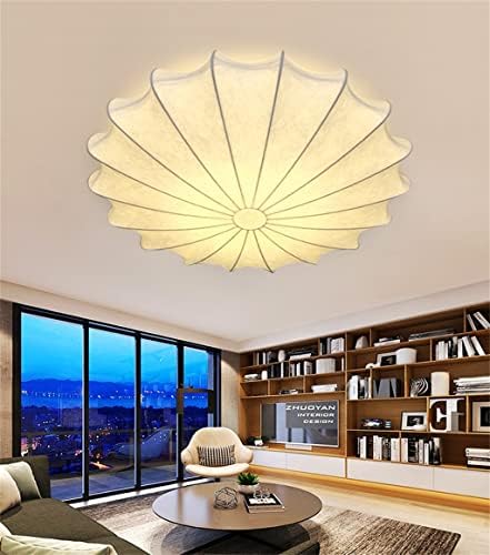 WYFDP Warm clássico zen arte tecido de seda led de teto led de teto de cozinha bedroom househouse sala de estar