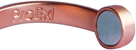 Proexl Pure Copper Women's Magnetic Bracelet Cats Stone Olhe para alívio da artrite