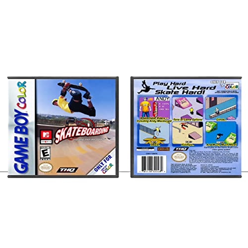 MTV Sports: Skateboarding com Andy MacDonald | Game Boy Color - Caso do jogo apenas - sem jogo