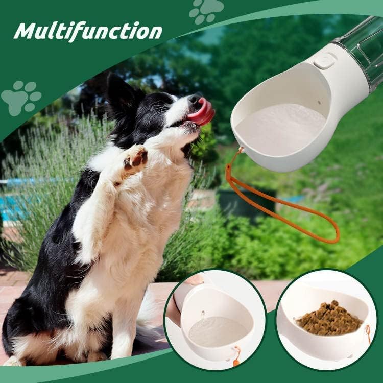 Garrafa de água 4-1 multifuncional para animais de estimação
