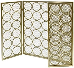 Christopher Knight Home Koda Modern Painel Iron Firscreen, ouro