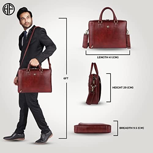 Bolsa de mensageiro vintage de couro genuíno para saco de homens/laptop para homens/bolsa de escritório