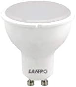 LAMPO DIK LED GU10 Bulbo 7W 240V 120 ° Branco - 4000 ° K Luce Neut