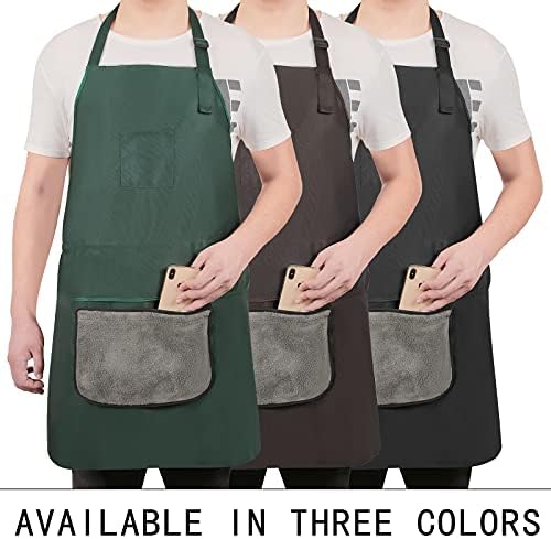 Avental de babador ajustável da Da Butler, três funções, avental infantil de avental de avental de cozinha de cozinha preta de avental
