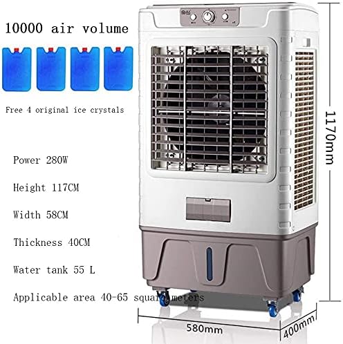 ISOBU LILIANG--Coolers evaporativos ar condicionado resfriado a água, Fan de resfriamento evaporativo