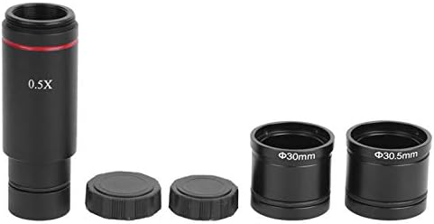 Adaptador de câmera de microscópio de Tennuoda 0,5x vezes, adaptador de montagem c para a interface AMSCOPE CCD