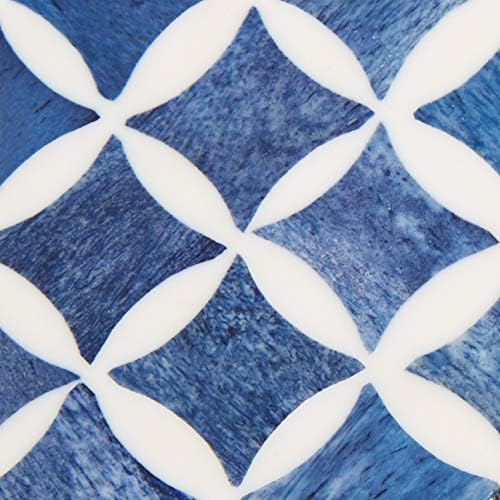 Conjunto de Tozai de 4 Blue and White Moderne 4 X 6 Mosaic Photo Frame A/4