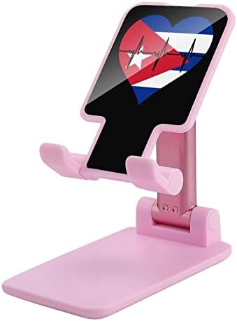 Love Cuba Phone Phone Stand Stand Ajustável Tablets dobráveis ​​Acessórios para suporte para telefones de