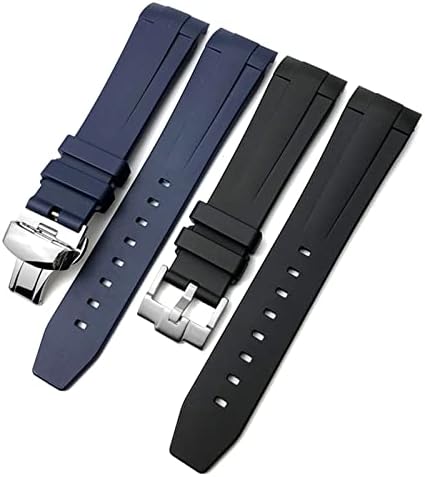 Lyvi 21mm Silicone Rubber Watch Band Substitui