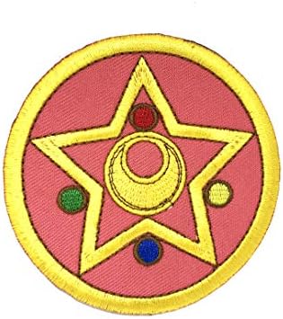 Oysterboy Sailor Guardian ChibiSa Henshin Compact Icon Cosplay Logo Iron-on Patch