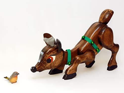 Memórias de madeira Discipular Deer - Planos de madeira e padrões de rastreamento para renas/férias (projeto Woodcraft do