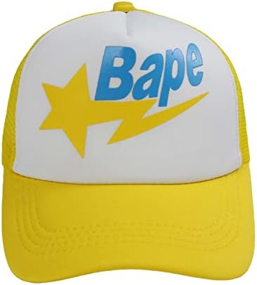 Judydoll Baseball Cap moda Hip Hop Letter Print Print Ajustable Hat Unissex Mesh Trucker Cap Hats Sun Cap Teens