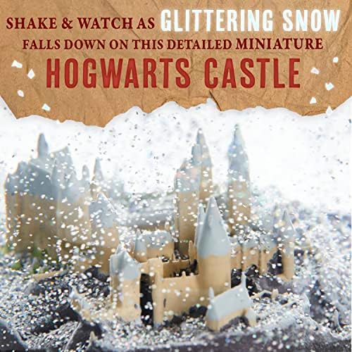 Hogwarts Snow Globe, oficialmente licenciado Harry Potter Merchandise Hogwarts Castle Collectible