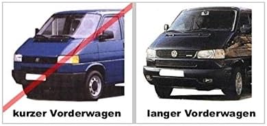 Farol direito compatível com Volkswagen T4 1996 1997 1998 1999 2000 2001 2002 2003 VP314p Lâmpada