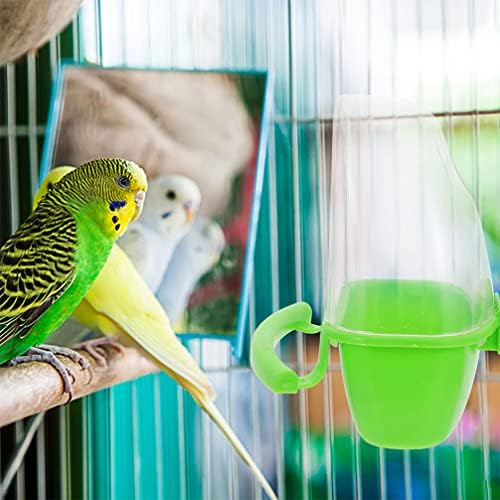 IPETBOOM ACLIDRENTES DE ÁGUA 2PCS Mini pássaros alimentos alimentos alimentadores alimentadores de pássaros
