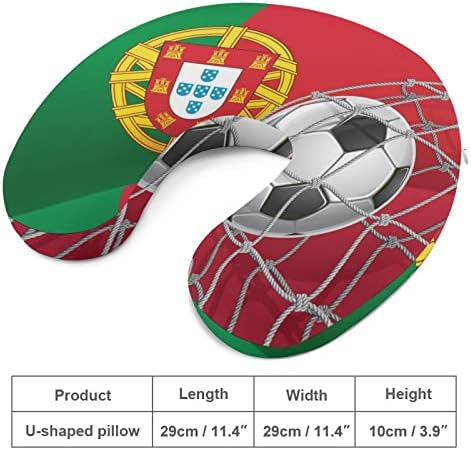 Portugal Spucer Soccer Goa Pillow Memória de espuma de espuma travesseiro de pescoço u em forma de suporte para