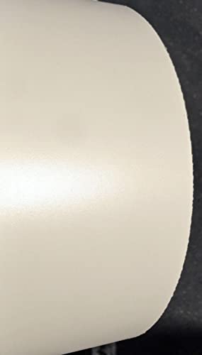 Rollo de banda de borda de melamina de amêndoa 2,5 x 120 '' com adesivo pré-gado 2-1/2