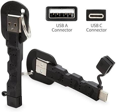 Cabo para Vivo Y73S - carregador de chaveiro USB tipo C, anel de chave 3.1 Tipo C USB Cabo para Vivo