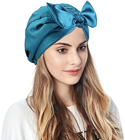Caps Headwear para mulheres Beanias Mulheres Muslim Turbow Hatbow Hair Bonnet Cabeça Lenço Capinho Tampa
