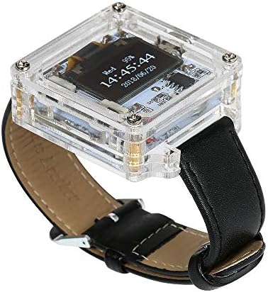 Peças de ferramentas SCM Awesome Diy Kit Relógio eletrônico Relógio transparente LED DIY LED Digital Tube Wristwatch se reunir facilmente como um presente