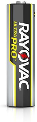 Baterias Rayovac AA, dobrar um pacote alcalino de bateria, pacote de 2, 48 contagem