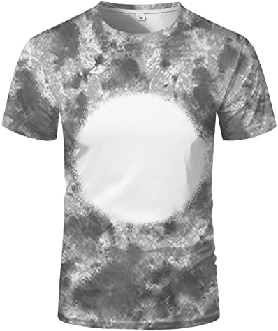 Camisetas masculinas Tamanho Grande Camiseta em branco Grande Transferência de calor Sublimação