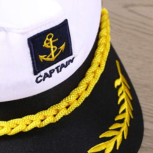 Kesyoo Bachelor Party Capitão Capitão Capitão Capitão Marinha fantasia Hat para marinheiro navio iate