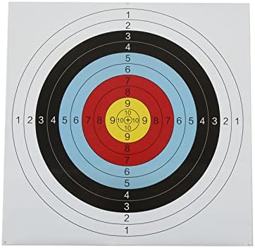 30pcs Arco e flecha -alvo, alvos de arco e flecha padrão de 60 cm, concurso de arco e arco e arco