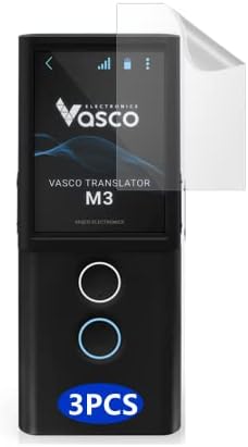 MIHEnce Compatível para o Protetor da tela do tradutor Vasco M3, protetor de tela real HD Premium para