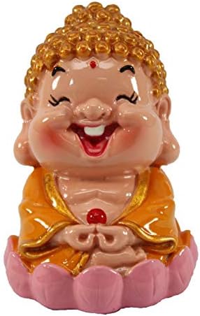 Usamjtable feng shui joyful buda mini estatueta prosperidade lucky estátua de disputa dura decoração caseira presente