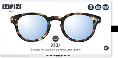 Izipizi Screen Glasses C-Frame | Tortoise - RX +2,00