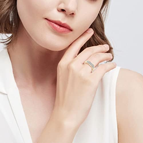 Anéis define mulheres zircon gravando anel de moda anel aberto capa de temperamento embutido anéis