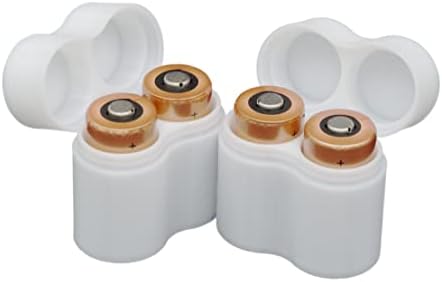 Proteja sua potência - Caixa de bateria Slimline CR123A, Material Durável Soft - Pacote de 2