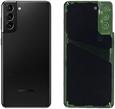 Galaxy S21 Plus Substituição de vidro traseiro para Samsung Galaxy S21 Plus 5G S21 Tampa com lente de vidro
