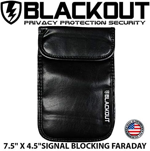 Blackout 3pc RFID bloqueando o pacote de smartphone de tablets de laptop de gaiola de gaiola de gaiola