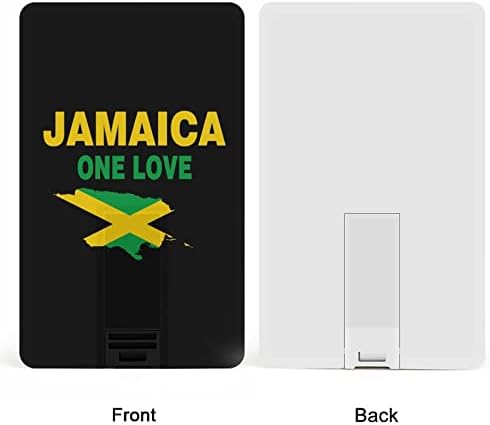 Mapa da bandeira da Jamaica One Love USB Drive Flash Drive Design USB Flash Drive personalizado Memory