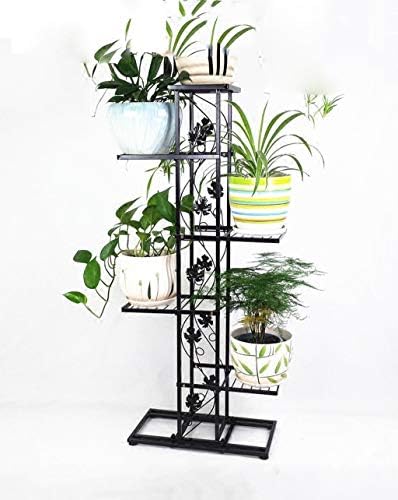 Mkkm Plant Stand Multi-Tier Floor Flower Pot Pot Shelf/Plant Stand/Flor Rack para sala de estar/varanda de