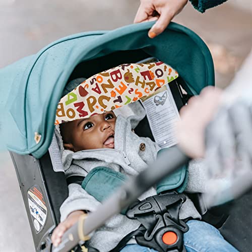 Kesyoo 3pcs carrinho de bebê Baby Bands Bands Carreço do carro Cabeça da cabeça da cabeça Banda de cabeça confortável suporte de cabeça de bebê ajustável bandana de cabeceira para bebês para bebês infantis Uso ao ar livre