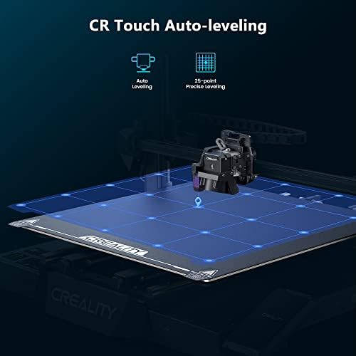 Crealidade oficial CR-M4 3D Impressora e PLA 3D Filamento preto e preto